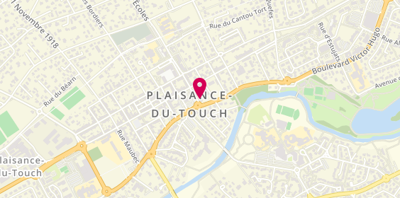 Plan de DUCASSE Marianne, 3 Bis Rue Peyrolières, 31830 Plaisance-du-Touch