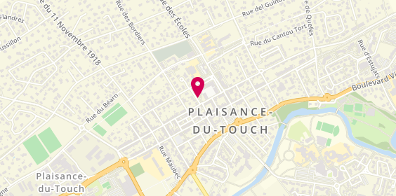 Plan de CHARLET Christophe, Place Frederic Bombail, 31830 Plaisance-du-Touch