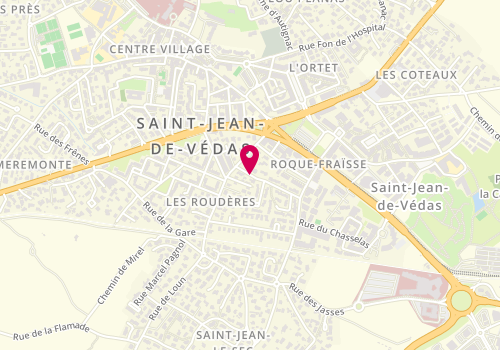 Plan de MARAVAL Romain, 3 Rue des Mimosas, 34430 Saint-Jean-de-Védas