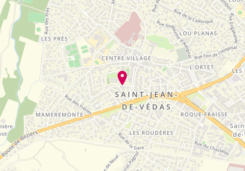 Plan de PRIVAT George Martine, 5 Rue Paul Cezanne, 34430 Saint-Jean-de-Védas