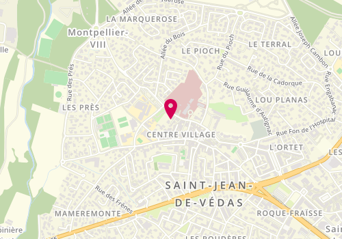 Plan de MOUDJEB Sabrina, 29 Avenue Georges Clemenceau, 34430 Saint-Jean-de-Védas