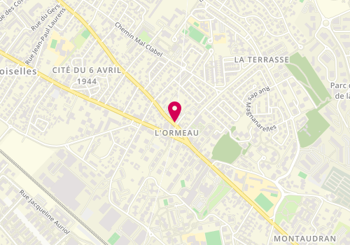 Plan de RAPP GENCE Sylvie, 333 Avenue Jean Rieux, 31500 Toulouse