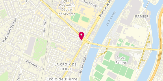 Plan de BAYLET Lucie, 20 Place de la Croix de Pierre, 31300 Toulouse
