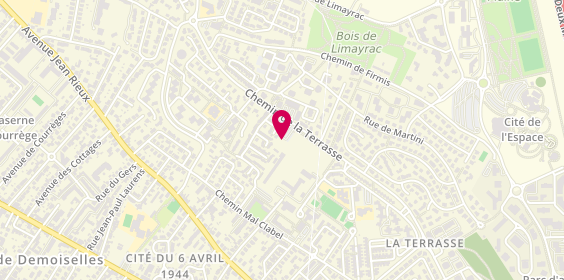 Plan de BARRIERE Lauriane, 41 Chemin de la Terrasse, 31500 Toulouse
