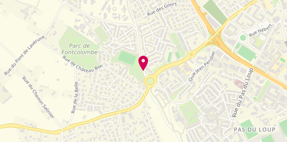 Plan de SAFFRE Servane, 90 Rue des Bouisses, 34070 Montpellier