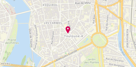 Plan de MAHÉ Sophie, 13 Rue Théodore Ozenne, 31000 Toulouse