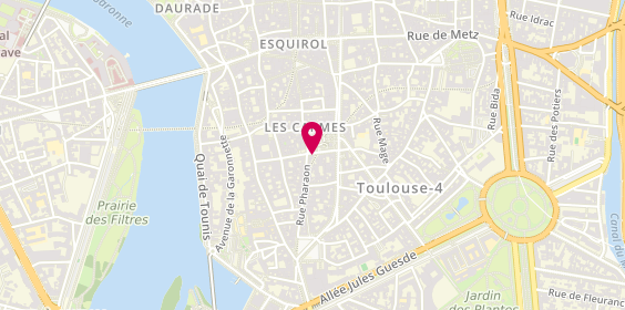 Plan de VAAST Jean Christophe, 42 Place des Carmes, 31000 Toulouse