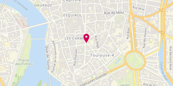 Plan de TOURNIE Marie, 2 Rue Théodore Ozenne, 31000 Toulouse
