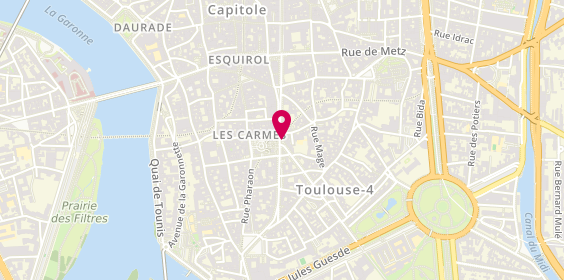 Plan de HALHAL Sahra, 1 Rue Ozenne, 31000 Toulouse
