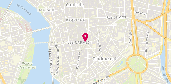 Plan de NIETO Charles, 24 Place des Carmes, 31000 Toulouse