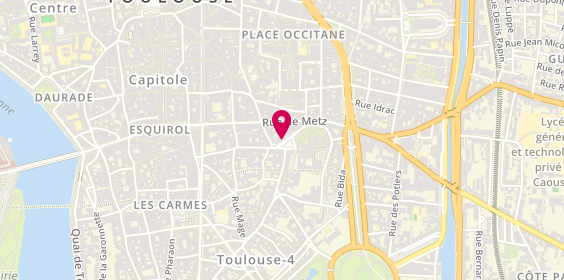 Plan de BARINCOU Stéphane, 12 Place Saint Etienne, 31000 Toulouse
