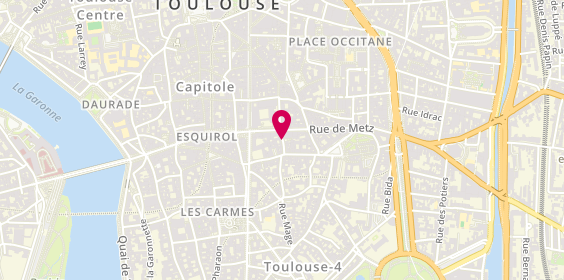 Plan de FOURNIER Serge, 10 Rue des Arts, 31000 Toulouse