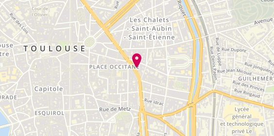 Plan de FALCON Claudia, 28 Boulevard Lazare Carnot, 31000 Toulouse