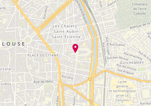 Plan de NASR Karim, 37 Rue Riquet, 31000 Toulouse