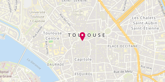 Plan de BOU Philippe, 3 Place du Capitole, 31000 Toulouse