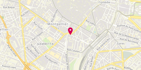 Plan de PELISSIER Véronique, 8 Rue du Grand Saint Jean, 34000 Montpellier
