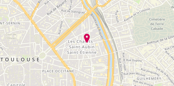 Plan de ALLIX Florence, 25 Rue Gabriel Péri, 31000 Toulouse
