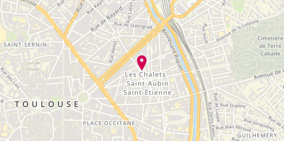 Plan de DASSE Gaëlle, 44 Place Nicolas Bachelier, 31000 Toulouse