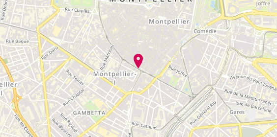 Plan de KETTINGER Samy, 43 Boulevard du Jeu de Paume, 34000 Montpellier
