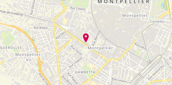 Plan de ANXIONNAT Céline, 24 Cours Gambetta, 34000 Montpellier