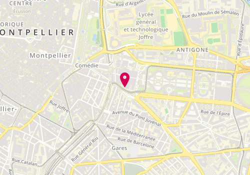 Plan de SICARD BONS Catherine, 265 Avenue des Etats du Languedoc, 34000 Montpellier