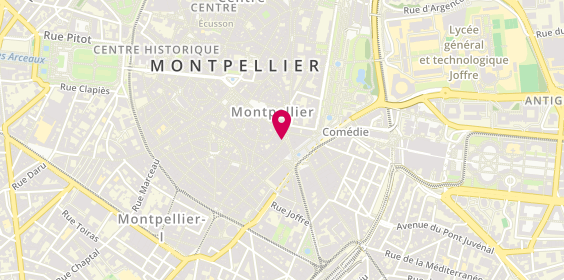 Plan de SAYEGH Benjamin, 4 Grand Rue Jean Moulin, 34000 Montpellier