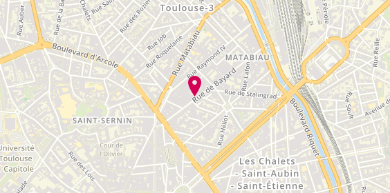 Plan de NAHHAS Anass, 19 Rue de Bayard, 31000 Toulouse