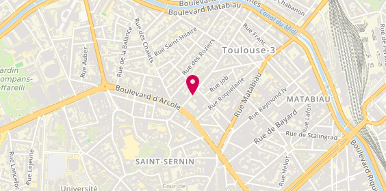 Plan de MARTIN Cédric, 4 Rue de la Concorde, 31000 Toulouse