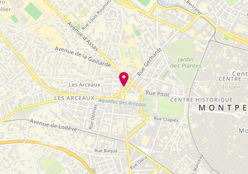 Plan de SERRE Manon, 22 Rue Saint Louis, 34000 Montpellier