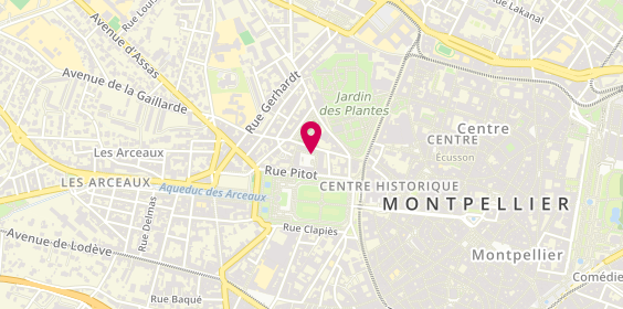 Plan de MATHIEU Rodrigue, 230 Place Jacques Mirouze, 34000 Montpellier