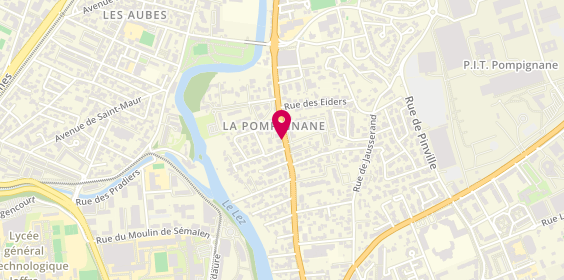 Plan de HELLER Guillaume, 1049 Avenue de la Pompignane, 34000 Montpellier