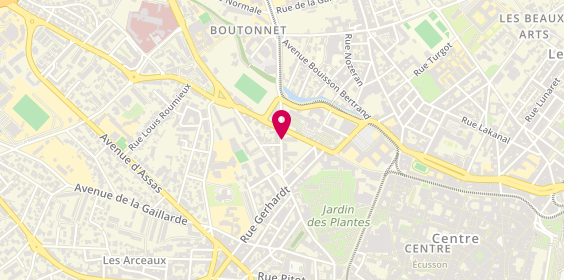 Plan de BOSCQ ALLEGRE LAETITIA, 23 Bis Avenue Chancel, 34090 Montpellier