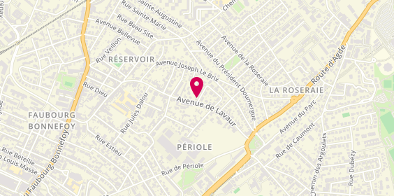 Plan de GILLOUX Christophe, 34 Avenue Robert Campardon, 31500 Toulouse