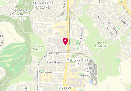 Plan de CHENGUIT EL Méhdi, 105 Avenue du Lauragais, 34080 Montpellier