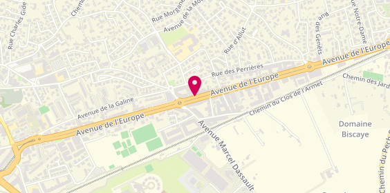 Plan de BAUMLER PATRIS Caroline, 1139 Avenue de l'Europe, 34170 Castelnau-le-Lez