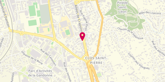 Plan de TCHENG Valérie, 428 Allees de Craponne, 13300 Salon-de-Provence