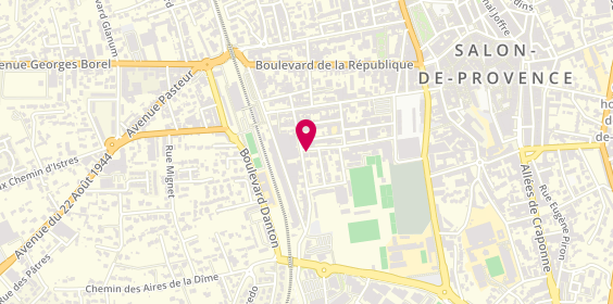 Plan de CAMPS Lila, 265 Boulevard Aristide Briand, 13300 Salon-de-Provence