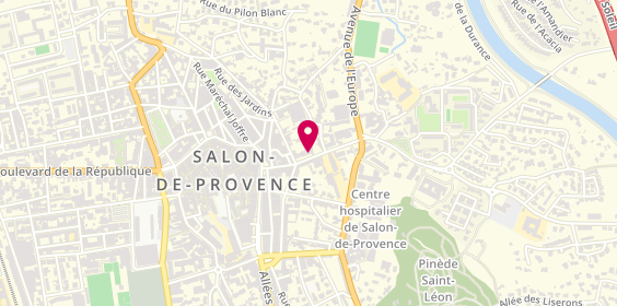 Plan de BACRY Jean Pierre, 43 Avenue Gaston Cabrier, 13300 Salon-de-Provence