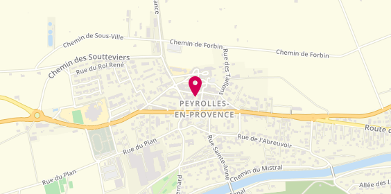 Plan de LAMBERT Patrice, 23 Rue de l'Horloge, 13860 Peyrolles-en-Provence