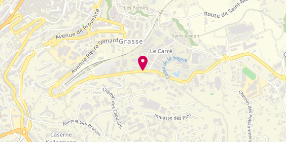 Plan de BOUASSIDA Meriem, 47 Route de la Marigarde, 06130 Grasse