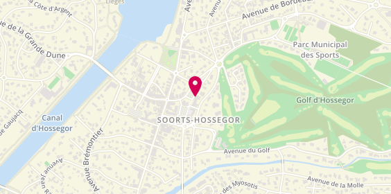 Plan de LABASTIE Ségolène, 148 Avenue Jean Roger Sourgen, 40150 Soorts-Hossegor