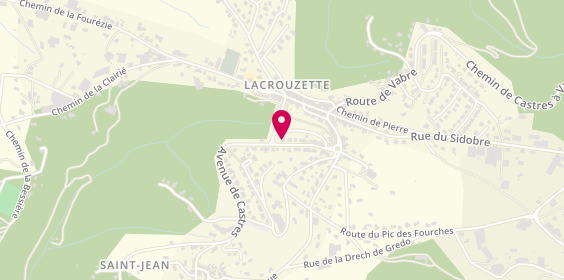 Plan de BARDY Francis, 20 Route de Castres, 81210 Lacrouzette