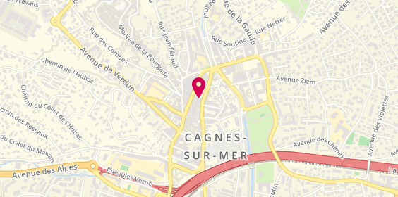 Plan de ANQUEZ Héléna, 3 Place General de Gaulle, 06800 Cagnes-sur-Mer