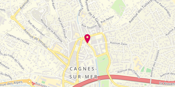 Plan de GENOVESE Olivier, 9 Rue Louis Négro, 06800 Cagnes-sur-Mer