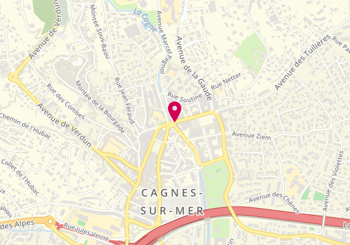 Plan de KHA Ning, 13 Avenue Auguste Renoir, 06800 Cagnes-sur-Mer