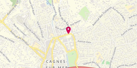 Plan de CAPPO Antoine, 41 Avenue Auguste Renoir, 06800 Cagnes-sur-Mer