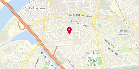 Plan de DELORME Isabelle, 33 Boulevard Emile Zola, 13200 Arles