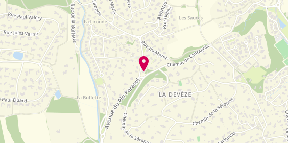 Plan de JAFFUEL Isabelle, 176 Avenue du Pin Parasol, 34980 Saint-Clément-de-Rivière