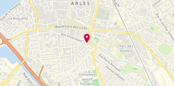 Plan de RAULT Isabelle, 2 Avenue des Alyscamps, 13200 Arles