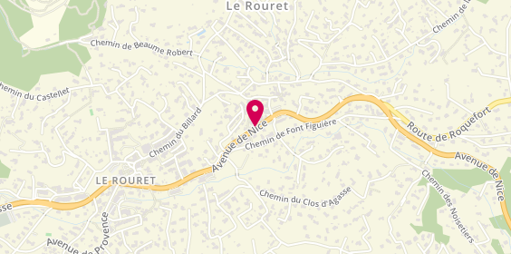 Plan de DIPERI Julien, 72 Route de Nice, 06650 Le Rouret